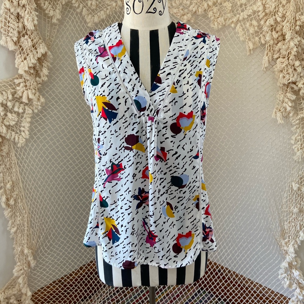 Halogen tank top blouse - Picture 1 of 9